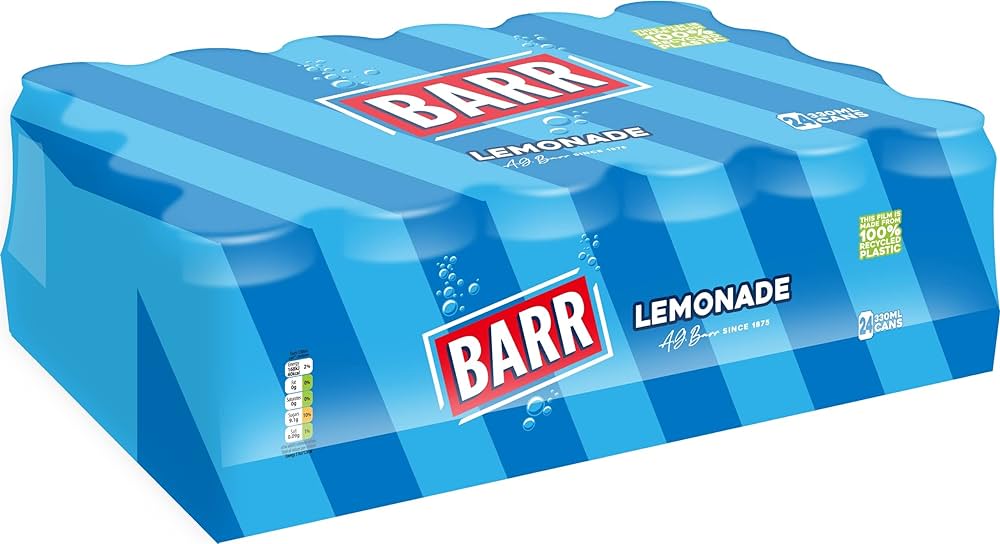 BARR - LEMONAID CAN 330ml*24